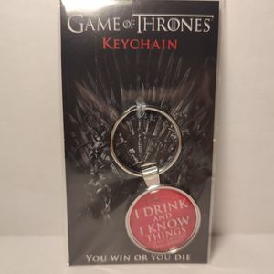 Game of Thrones Tyrion Lannister Enamel Keychain Official TV Show Keyring